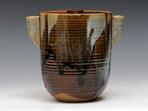 茶道　水指 捻貫 膳所焼 箱付 茶道 水指 捻貫 膳所焼 箱付 ※海外発送の場合、木箱